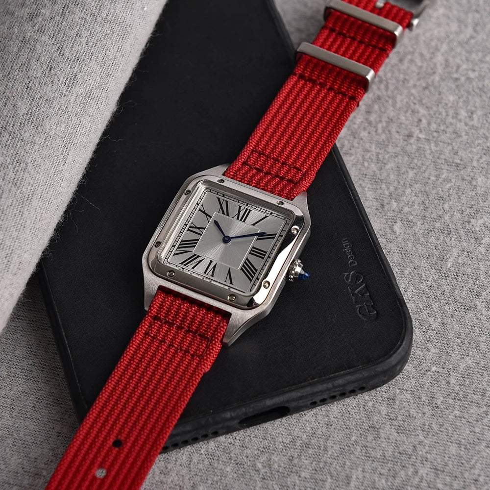 New Ribbed Nylon Watch Strap 18mm 20mm 22mm Qucik Release Straps Military Sports Watchband Fabric Strap for Omega/Smart/Samsung