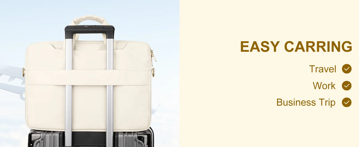 Laptop Shoulder Bag for MacBook Air Pro 15 16 M4 M3 M2 M1 Laptop Handbag Dell HP Acer Asus Notebook Messenger Sleeve Briefcase