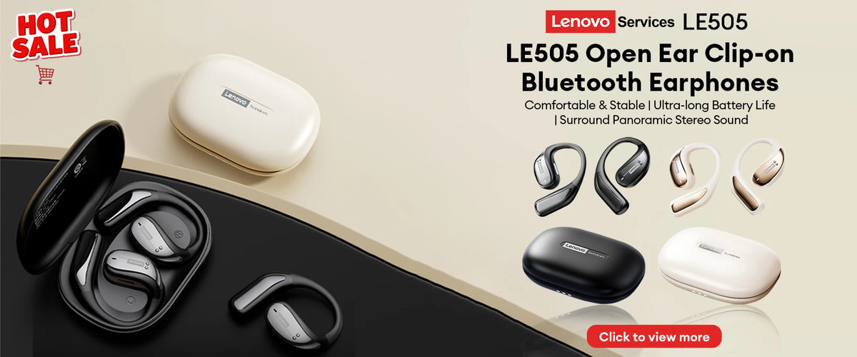 NEW Lenovo Y108 Wired Earphones Semi-In-Ear E-Sports Headphones 3.5mm Type-C Noise Reduction Stereo Music Earbuds 1.25M with Mic