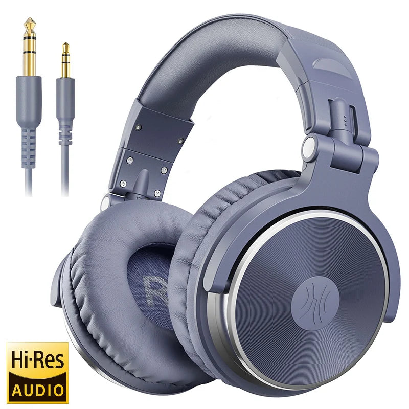 Oneodio Over Ear Headphones Hifi Studio DJ Headphone Wired Monitor Music Gaming Headset Earphone For Phone Computer PC With Mic