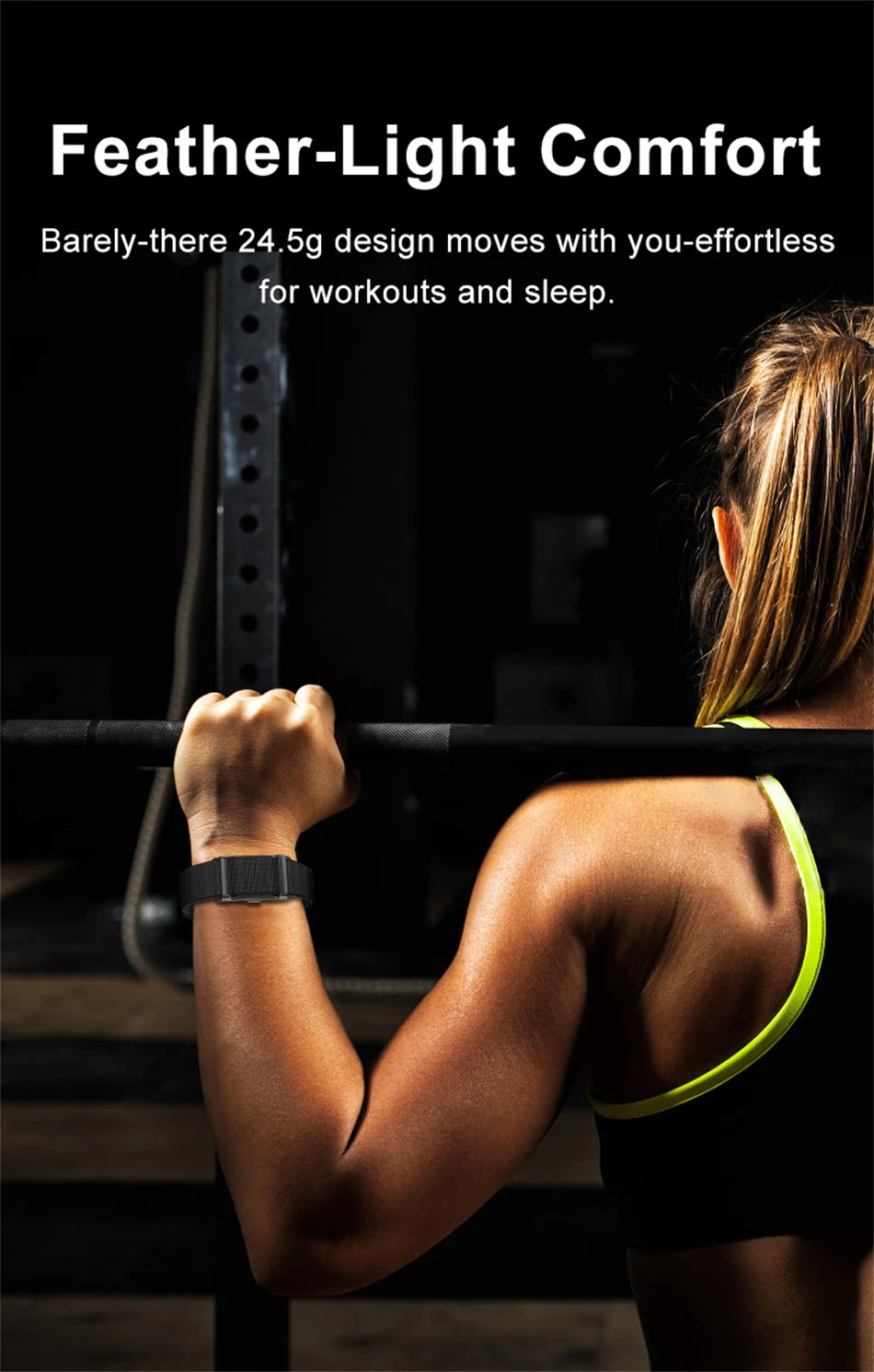 LIGE New No Screen Smart Bracelet Heart Rate Thermometer Men's Wristbands Waterproof Sports Fitness Men Women Smart Watch 2026