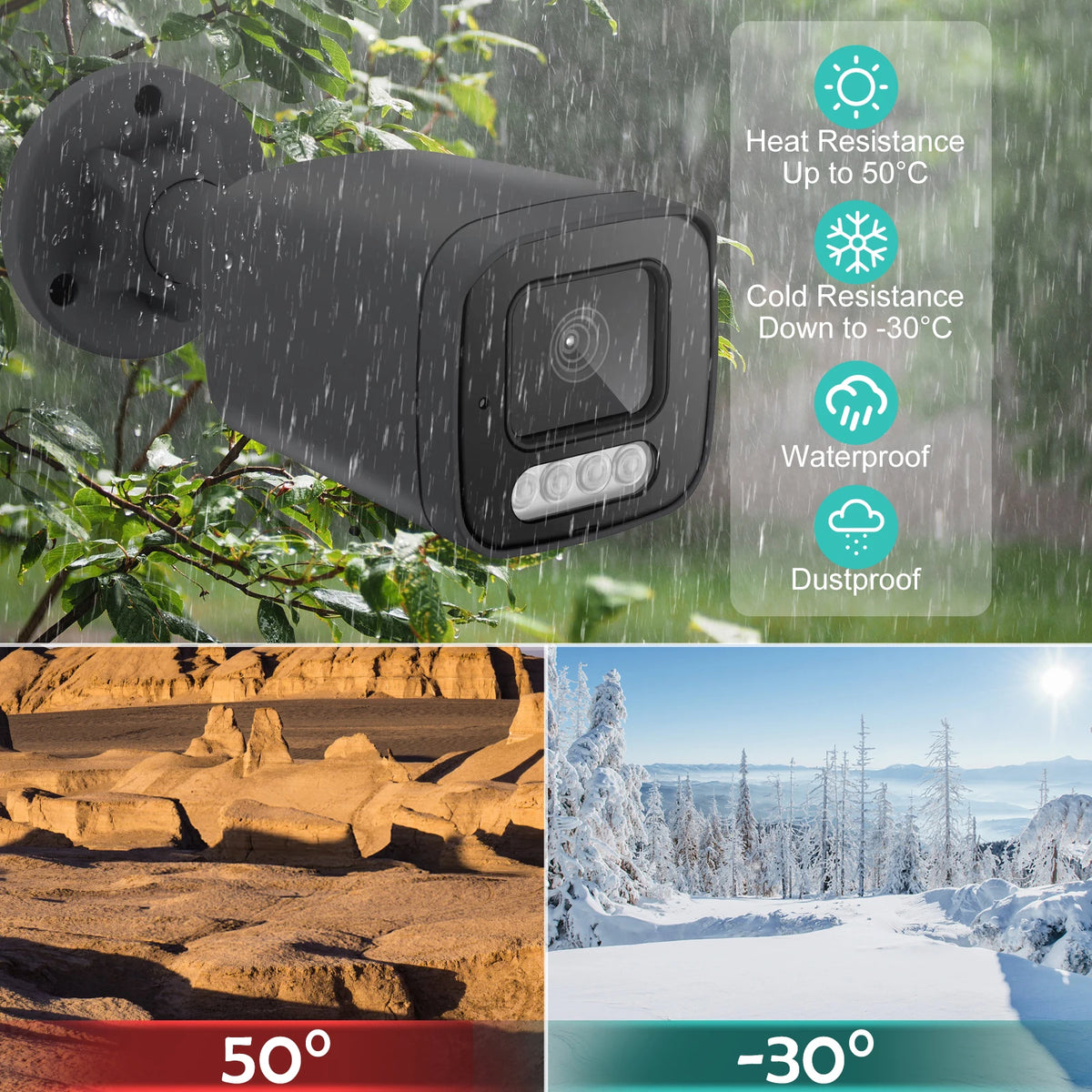 Ultra HD 4K 8MP POE IP Camera Two Way Audio Full Color Night Vision Outdoor Metal 5MP 4MP Bullet CCTV Home Security Camera