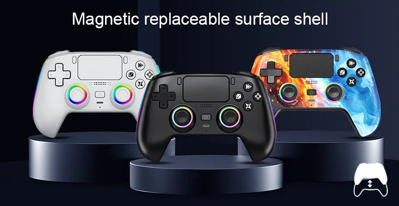 Wireless Gamepad Gyro Sensor Hall Joystick and Effect Trigger Built-in Speaker for PS5 ps4 Wired Controller Gamer Wireless Game