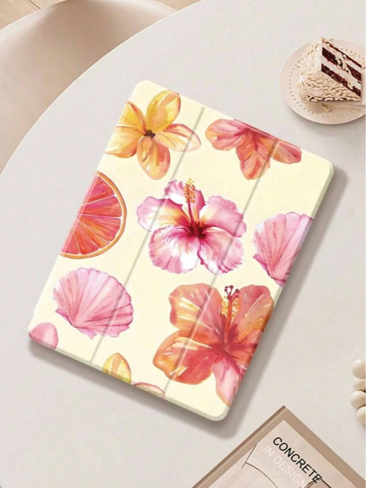INS Hibiscus Flower Tablet Case PAD CASE For iPad pro 10/11/2020/6th/7th /8th /Air 3rd/Air 4th/9th gen/Air 5th Gen 2022/Air 11