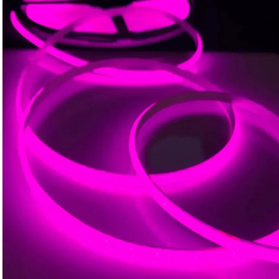 220V COB LED Strip 0.5M-10M Flexible Tape Light Smart IC No Need Driver High Bright 240 LEDs Linear Lighting RA95 Warm Ice Blue