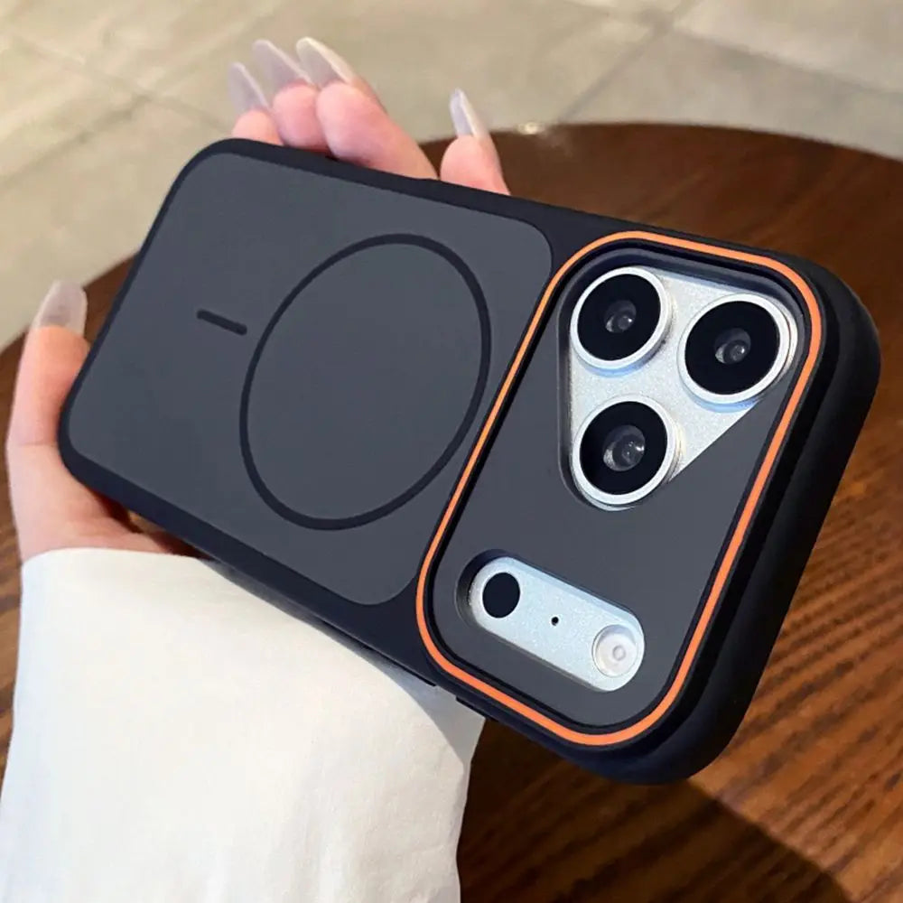 Luxury Color Collision Silicone Phone Case For iPhone 18 Pro Max 16 15 14 13 12 17 Pro Max 18 Pro For Magsafe Shockproof Cover