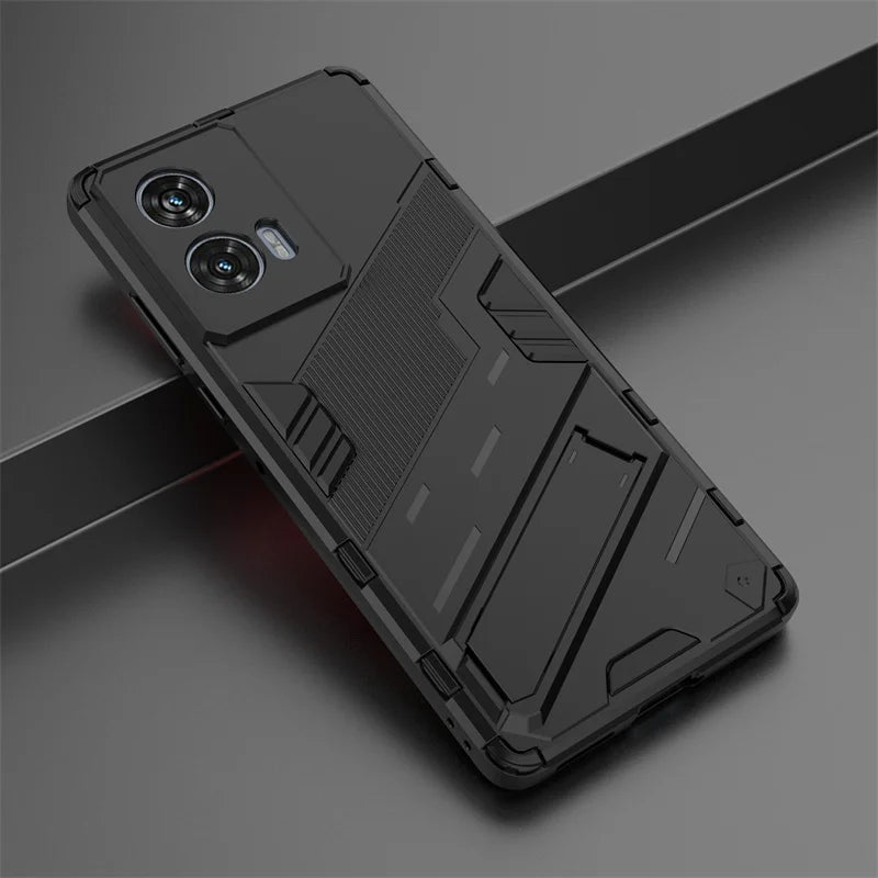 For Motorola Edge 50 Fusion 5G Case Magnetic Armor Shockproof Stand Phone Cases for Moto Edge50 Fusion Edge50Fusion Back Cover