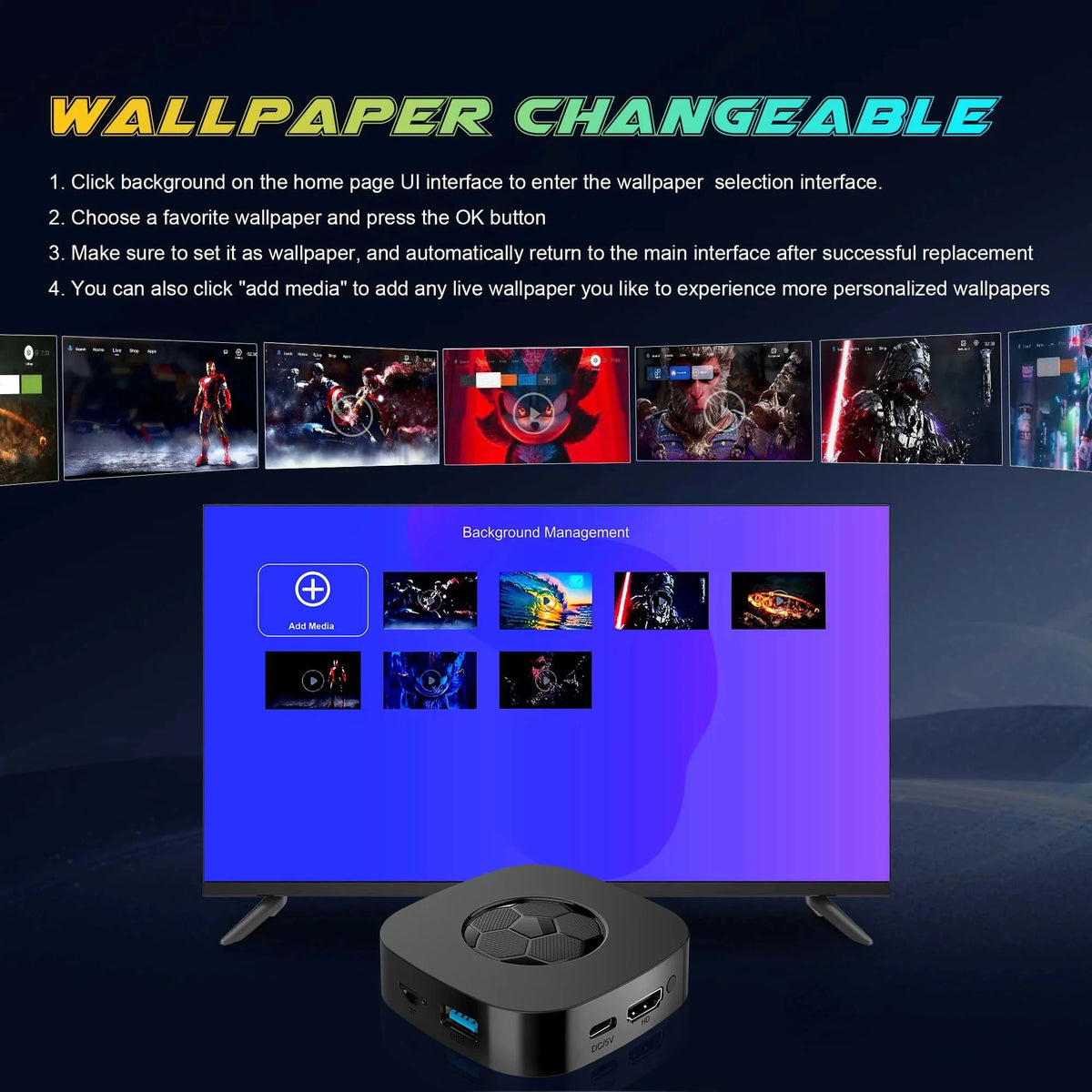 T1 Uarl TV Box Dual UI Interface 8K Ultra HD Android 16 8GB 128GB WIFI 6 Assistant Smart Streaming Media Player Set-top Box