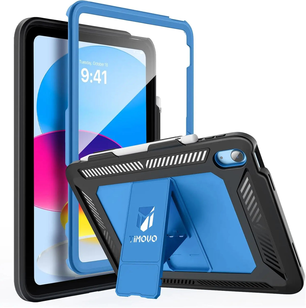 Case for iPad (A16) 11th Generation 11Inch 2025,iPad 10th Gen Case 2022 with Screen Protector Heavy Duty Shockproof Rugged cover