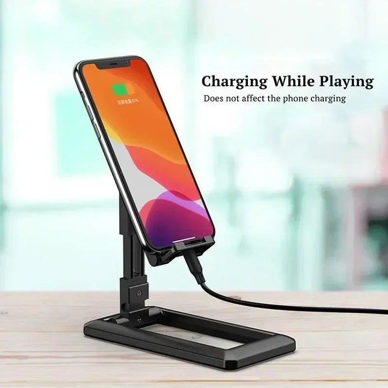 Foldable Desk Phone Holder Mount Stand Adjustable Phone Holder Desktop Holder