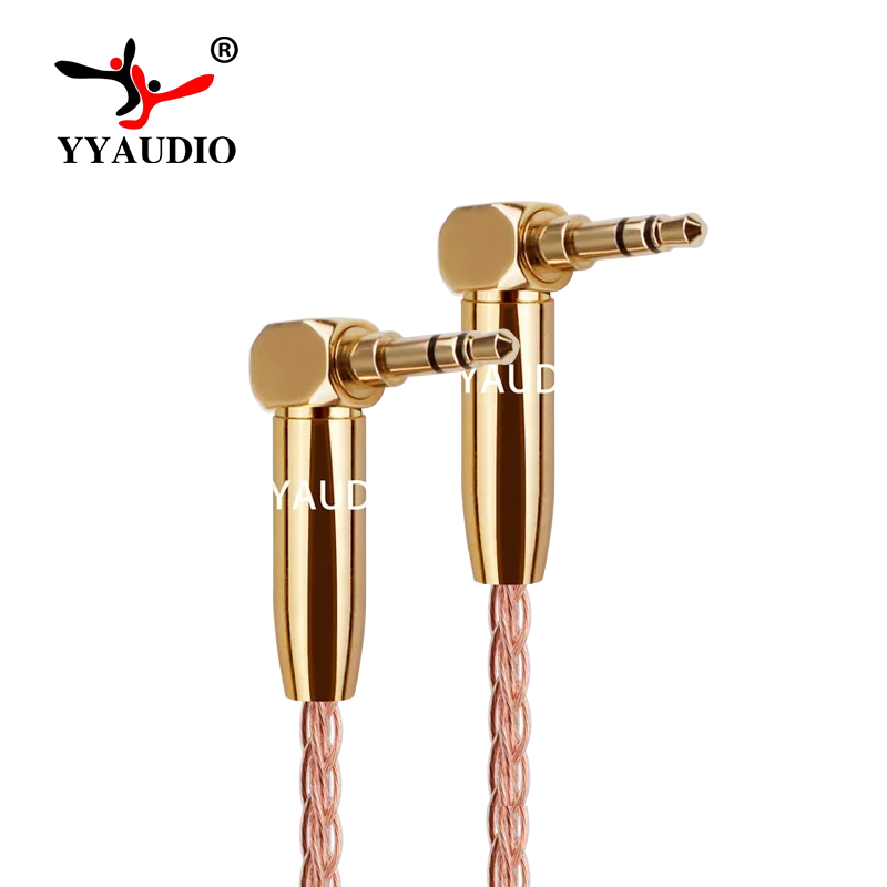 Aux Cable Jack 3.5MM To 3.5MM Audio Cable 7N OCC HIFI 3.5mm Aux Audio Cable Hifi Stereo for Headphone Mobile Phone Speaker TV