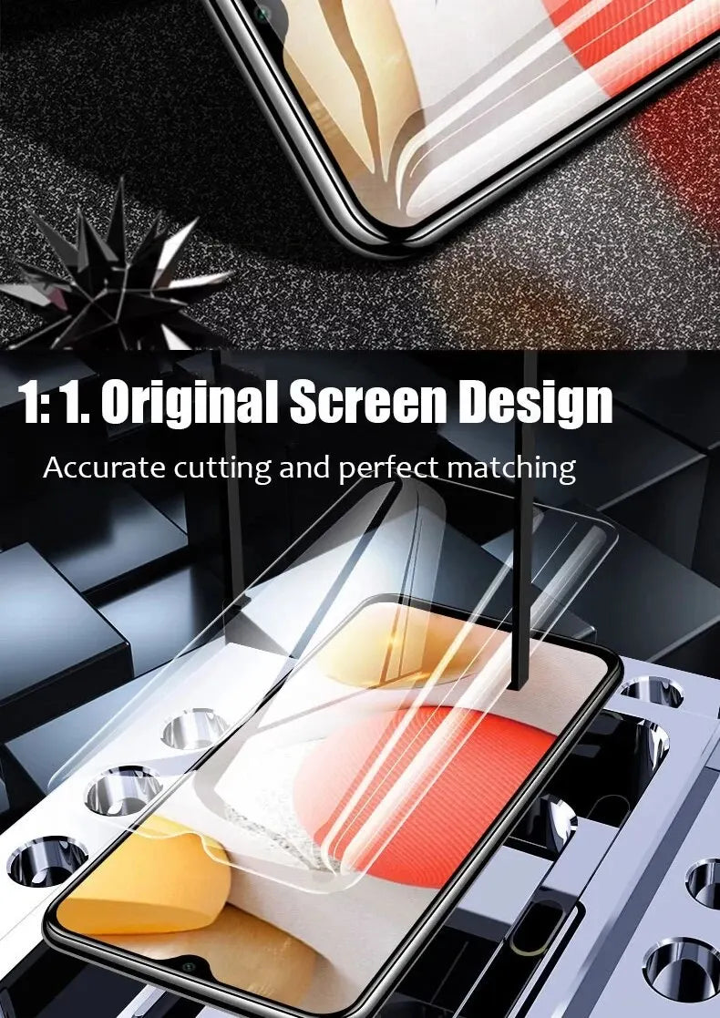 5Pcs HD Screen Protector For Samsung Galaxy A51 A52 A53 A54 A70 A71 A72 A73 A12 A13 A14 A23 A33 A34 S21 S20 FE Tempered Glass
