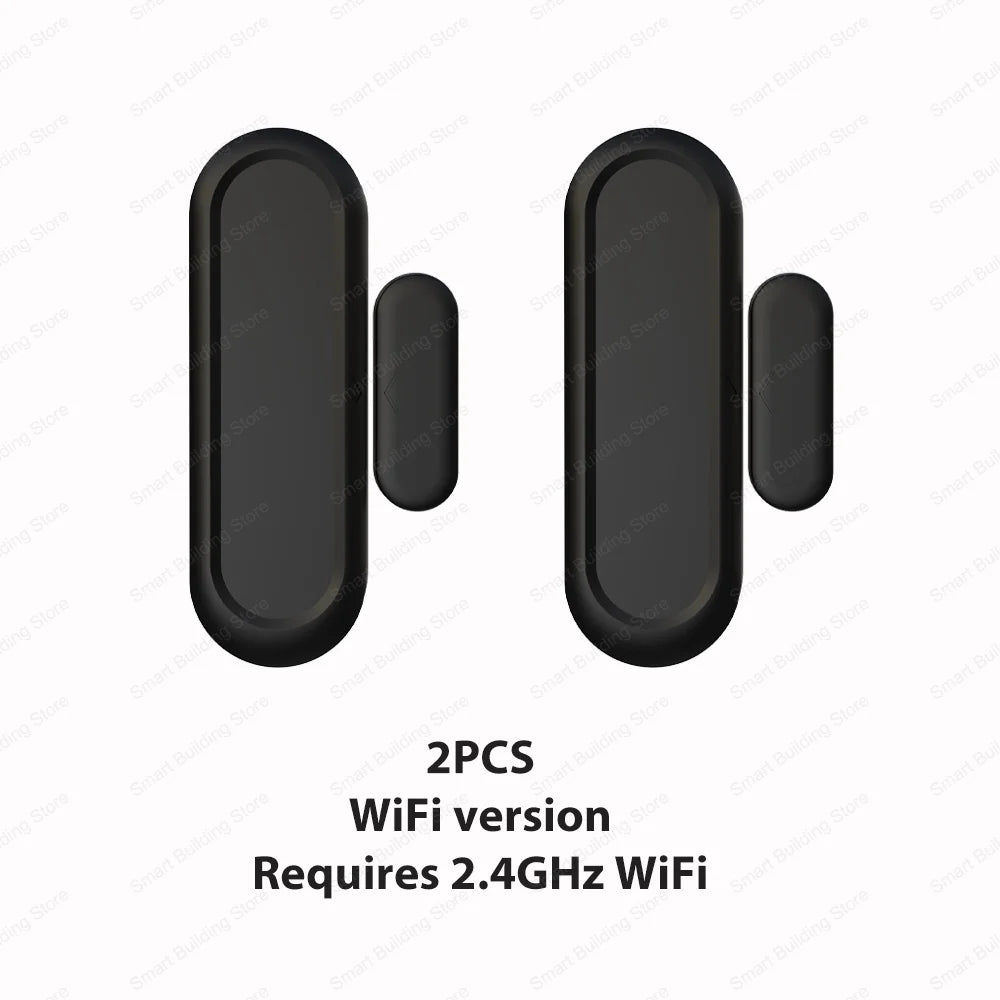 IP65 Tuya Zigbee WiFi Door Window Magnetic Sensor Wireless Connection Smart Home Protection Waterproof Door Detectors Automation