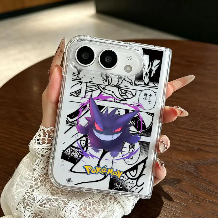 Retro Anime P-okemons Transparent Soft Phone Cover Case for Apple iPhone Duo 18Pro Max 18 Pro