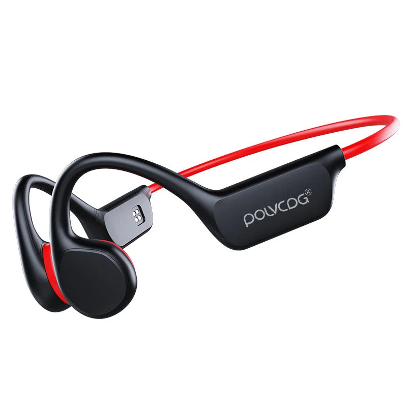 POLVCDG Bone Conduction Headset X7 IPX8 32GB Memory 5.3 Bluetooth Wireless Headset with Microphone Waterproof Swimming 2023new