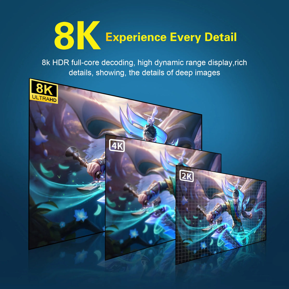 2026 Ultra HD 8K Android TV Stick Q2S Stick Mini Home TV Dongle RK3518 Quad-Core with Wi-Fi 6 Bluetooth 5.0 Media Player