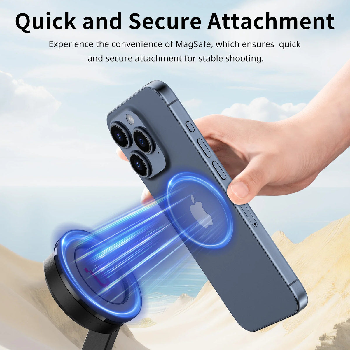 Ulanzi MT-84 Portable Bluetooth Selfie Stick Smartphone Tripod Quick Release With Wireless Bluetooth Controller For iPhone 15 14