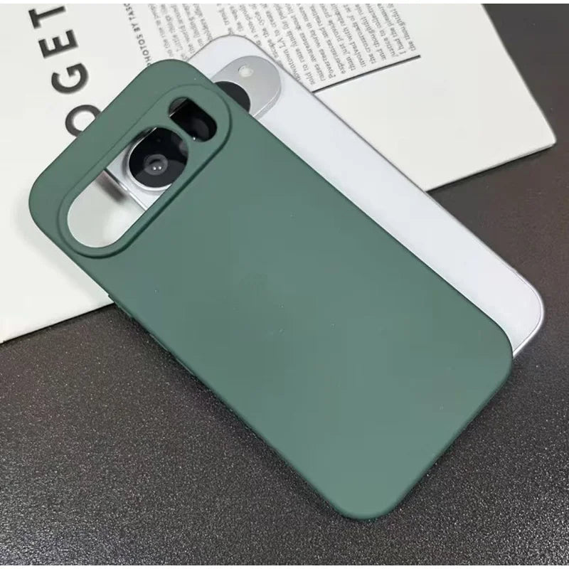 Latest Liquid Silicone Phone Case Compatible With Google Pixel 6 7 8 9 10 11 11 Pro Xl All Inclusive Anti Fall Frosted Soft Shel
