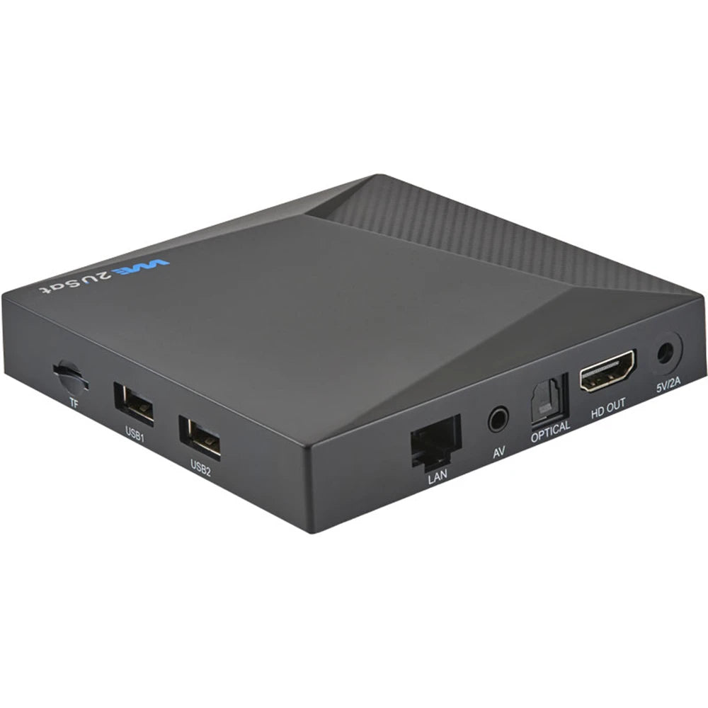 We2uSat K3 Pro 6K HDR Android 10.0 TV Box H.265 10bit Build in WiFi-6 2.4GHz/5GHz+BT 5.0,4GB+32GB Comparison With Vseebox V5 Pro