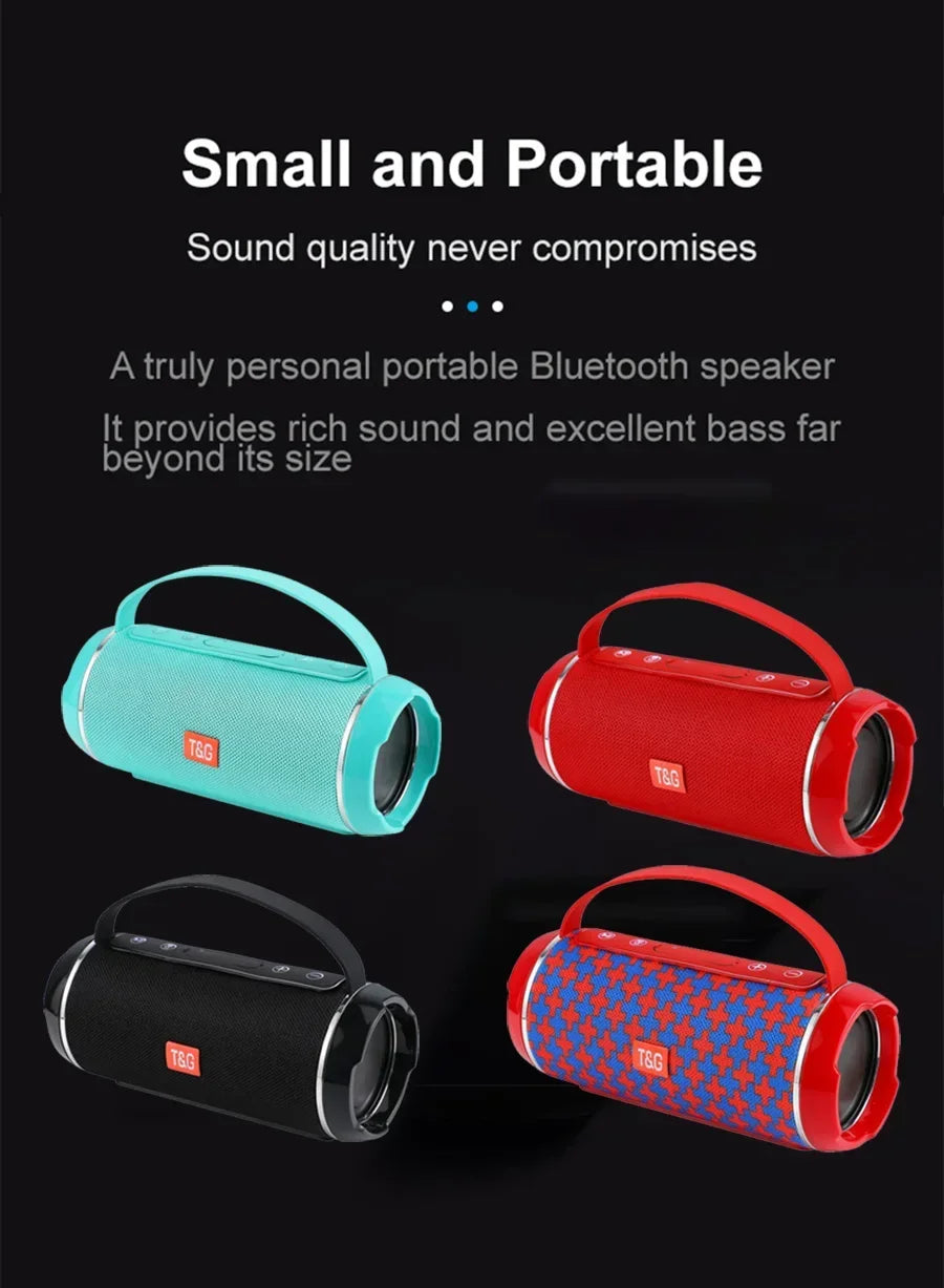Wireless Subwoofer Portable Bluetooth Speaker Radio FM Waterproof Sound Box Music Caixa De Som Coluna Blootooth Bass Hifi Bocina