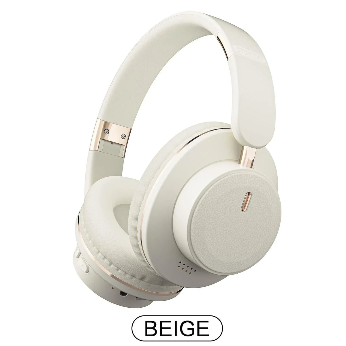 Bluetooth Headphones Wireless Headset Over Ear Foldable Portable Fashion Aesthetic Hi Fi Stereo Sound BT 5.3 Dual Mode Connectivity 24H Battery Fast Charging For Travel Gaming Music Streaming Photographers Students Commuters