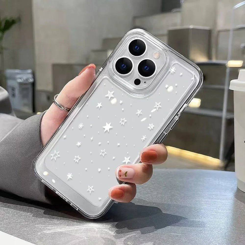 Fashion Starry Sky Stars Phone Case For Samsung Galaxy A56 A55 5g S26 S25 Ultra S24 FE S23 Case A54 A26 A17 A07 4G A06 A36 Cover