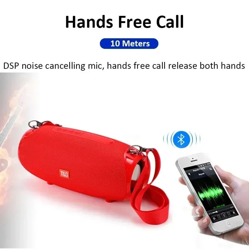 Wireless Subwoofer Portable Bluetooth Speaker Radio FM Waterproof Sound Box Music Caixa De Som Coluna Blootooth Bass Hifi Bocina