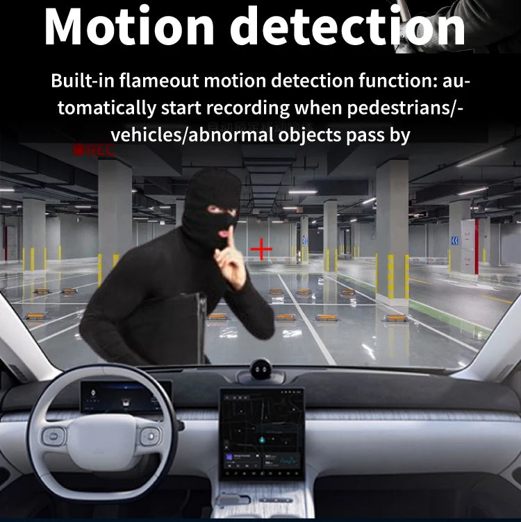 3 Channels Dash Camera For Cars HD 1080P Video Recorder 3 Lnes Front Inside Rear View Camera Night Vision Loop Recording Black B