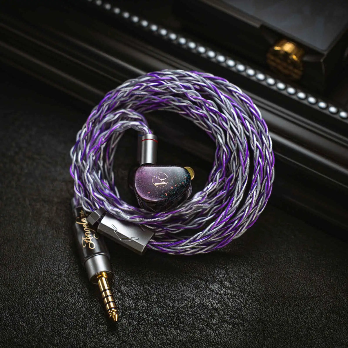 Angelears × Vento conductor RyuRan 1DD In-ear Earphones Wired Earbuds High-Quality Sound Comfortable Cable