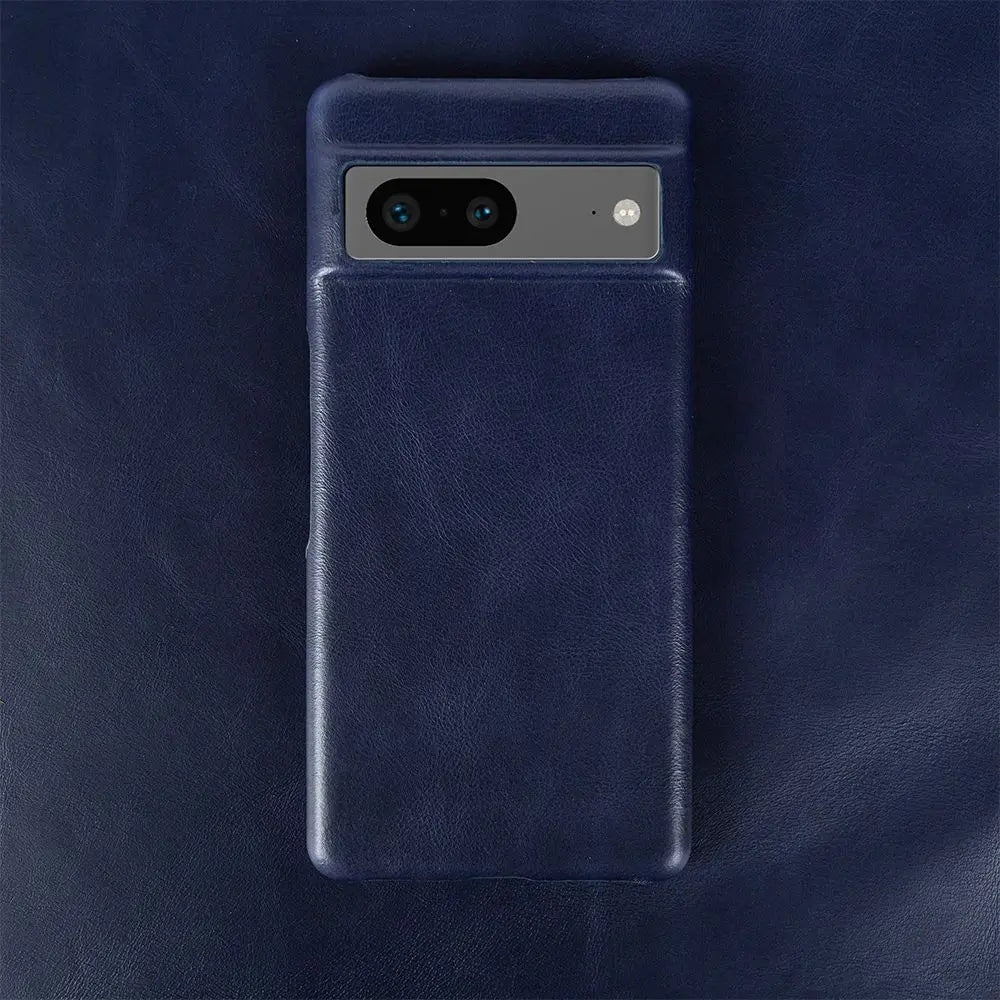For Google Pixel 7 Case Luxury Oil Wax Genuine Leather Cover Pixel 6A 8Pro 7Pro 5A Capa Protective Etui Back Coque Carcasa Shell