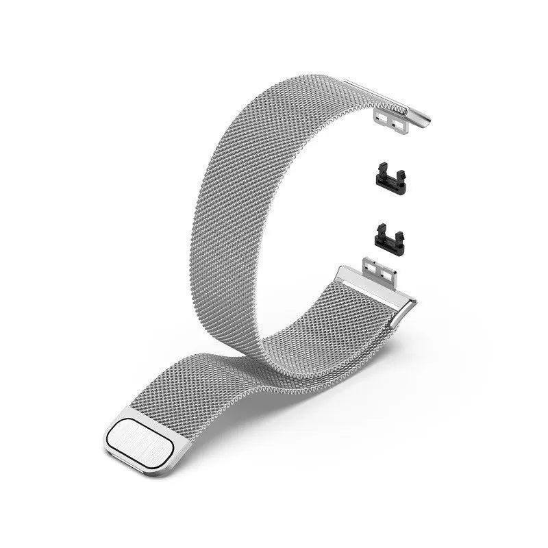 Magnetic Metal Strap For Huawei Smart Watch Fit 2 Stainless Steel Mesh Loop Bracelet Correa Huawei Fit Watch TIA-B19/B09