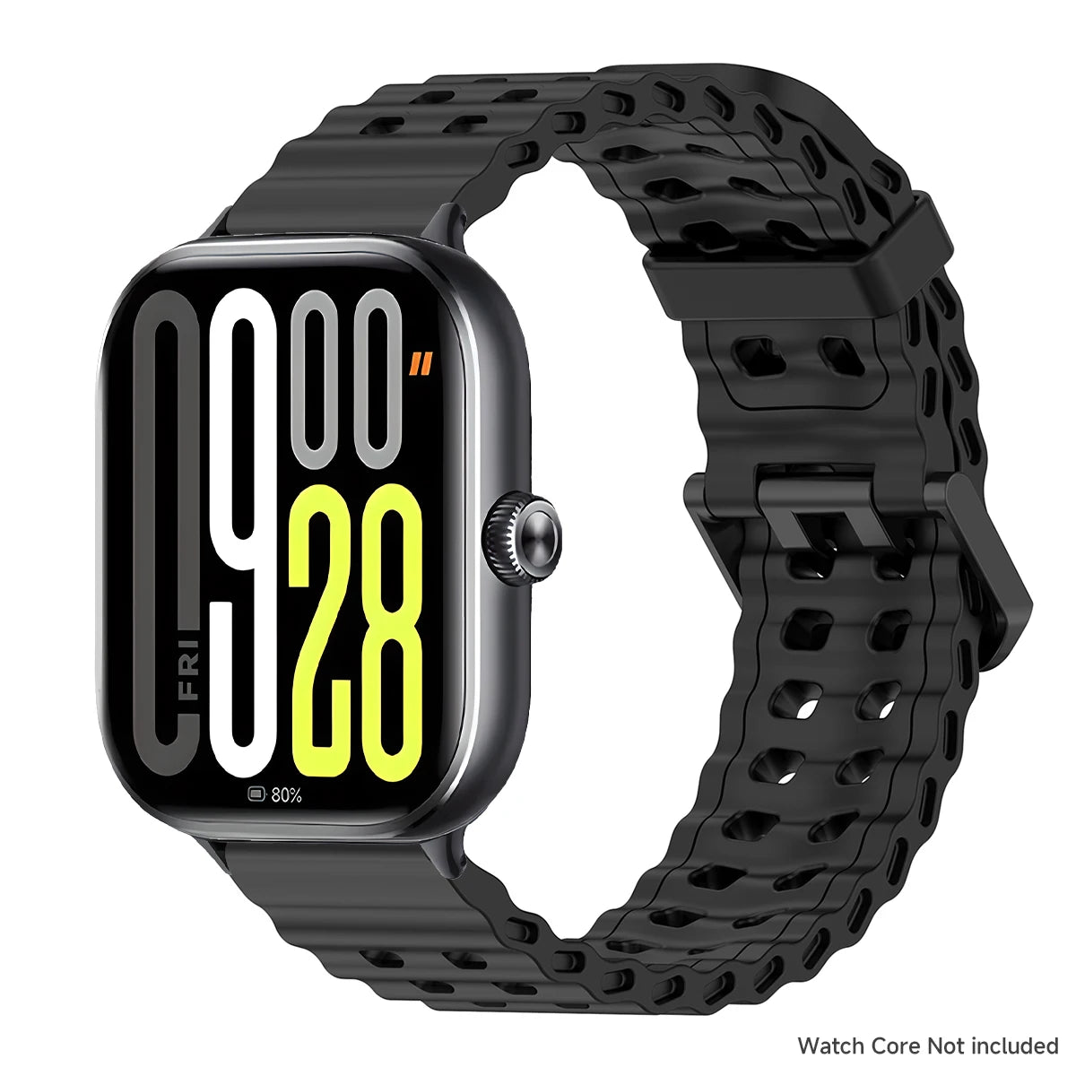 Soft Silicone Strap for Redmi Watch 6 5 4 Sports Two Tone Wristband for Xiaomi Mi Band 8 9 Pro Adjustable Rubber Wristband