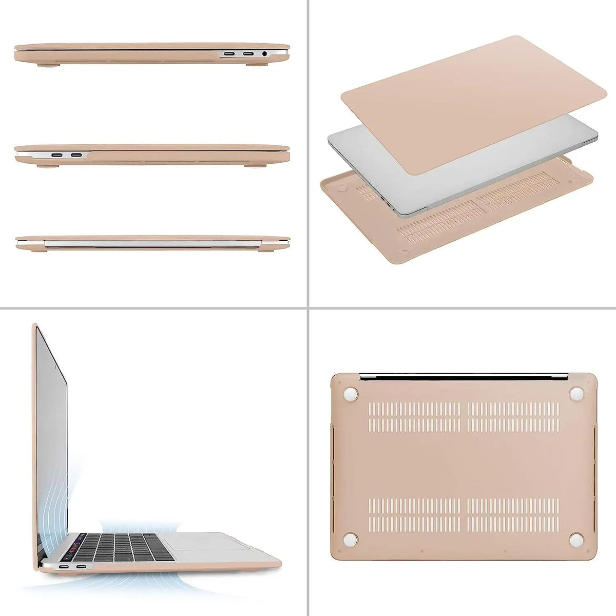 Laptop Case For MacBook Air 13 Case M3 A3113 A2337 Air 15 A3114 A2941 Pro 14 16 M4 M3 M2 M1 A3112 A3185 A3401 A2992 A3403 A2991