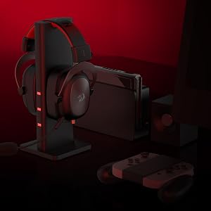 Redragon H510 Zeus Wired Gaming Headset - 7.1 Surround Sound - Memory Foam Ear Pads - 53MM Drivers  Detachable Microphone