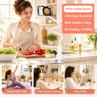 Portable Phone Holder, Bedside Lazy Phone Holder, and Thick Universal Phone Holder for Binge-Watching on the Bed