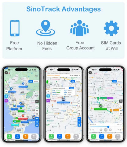 SinoTrack 4G Mini OBD II GPS Tracker ST-902L Built-in Battery 16PIN Interface Device for Car Anti-Theft With Free APP