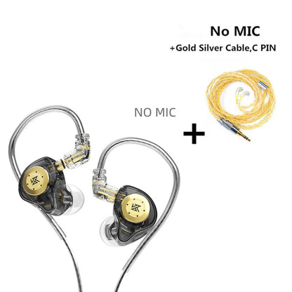 KZ EDX PRO Dynamic Earphones HIFI Bass Earbuds In Ear Monitor Earphones Sport Noise Cancelling Headset KZ EDXPRO MT1 CSN ZST SKS