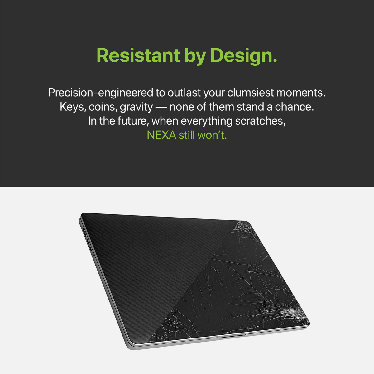 Vinyl Skin Sticker | Wrap Decal for MacBook Air & Pro 13”–16” | Anti-Scratch Protective Cover | NEXA Skins, LT008 Collection