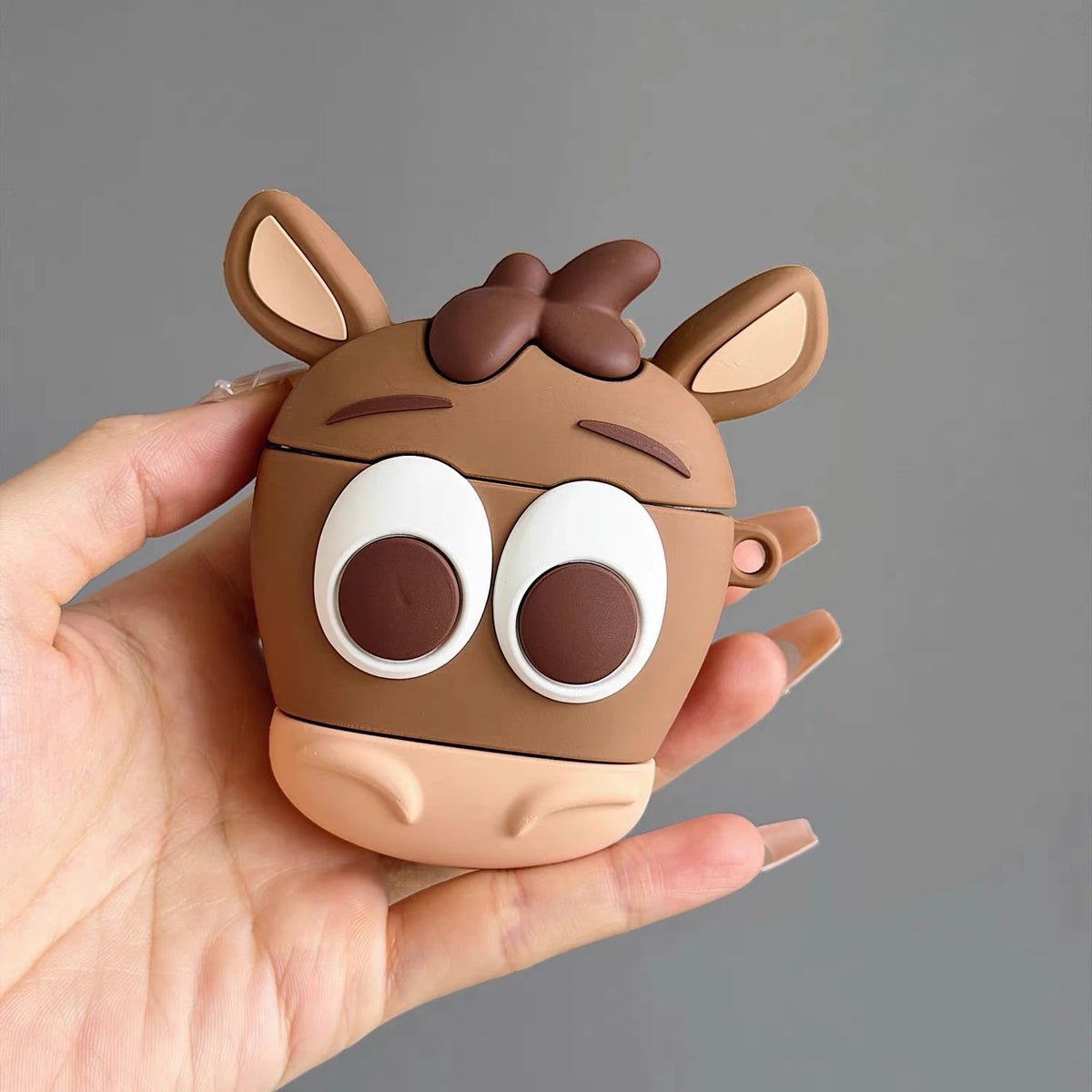Kawaii Toy Cartoon Headphone Case Silicone Shockproof Cover for Apple Airpods 4 Airpods Pro3 Pro2 4 Earphone Case with Charm Cov