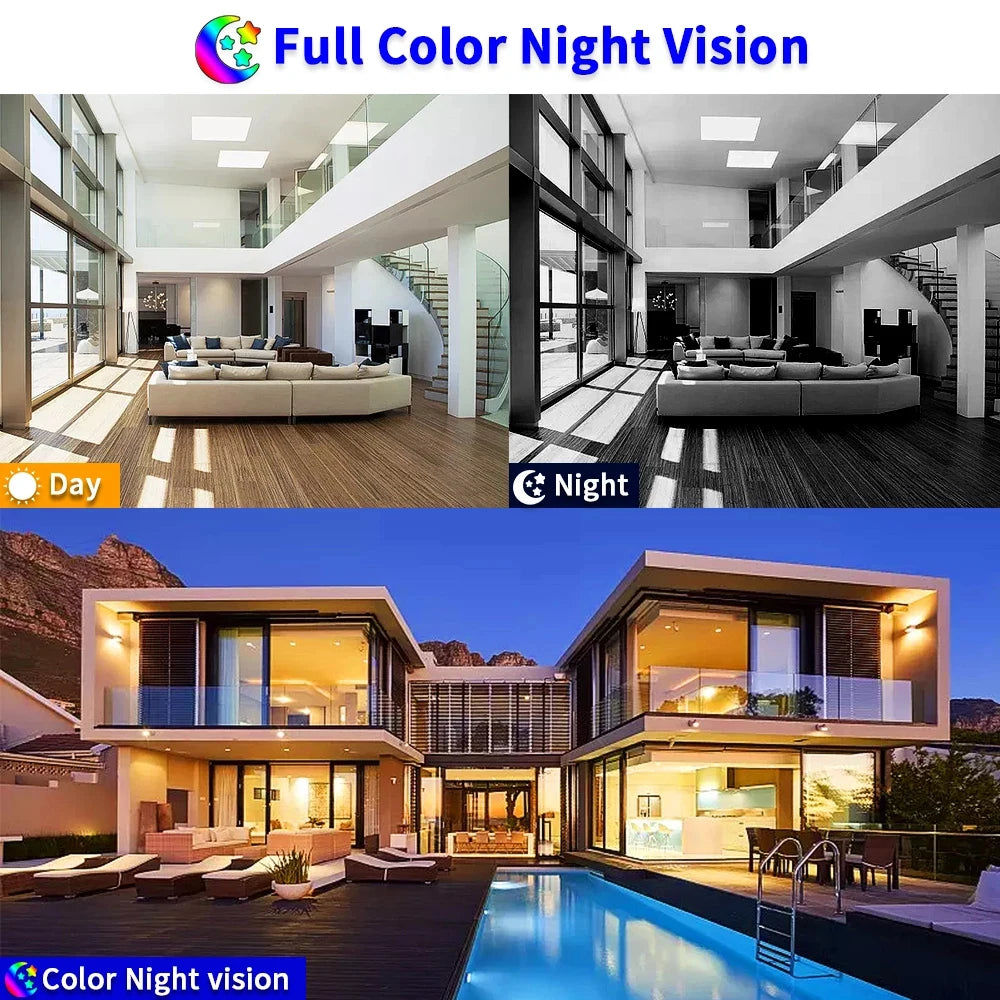 AHD Camera 5MP 2MP 8MP CCTV Video Surveillance Home Security Indoor Outdoor Metal Bullet Color Night Vision AHD Camera 4K 1080P