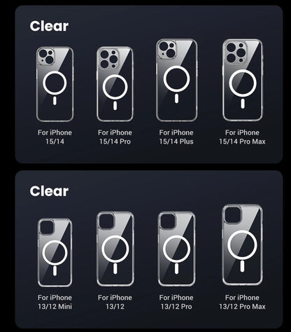 UGREEN Magnetic Case for iPhone 16 Pro Max Case Shockproof Cover for iPhone 15 14 13 Pro Max 14 Plus 16pro Macsafe TPU Cases