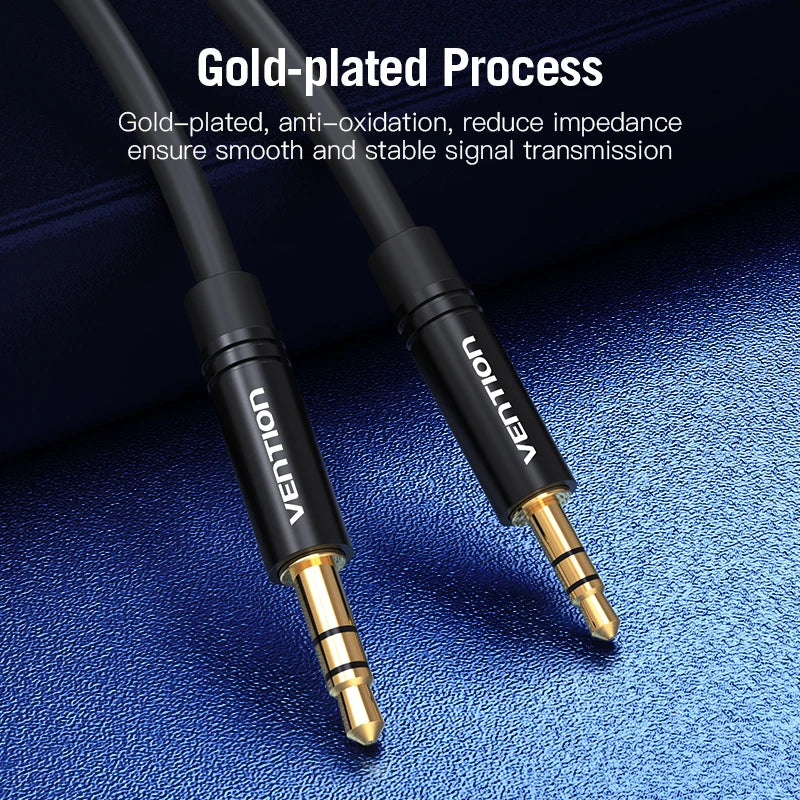 Vention Aux Cable 2.5mm to 3.5mm Audio Cable Jack 3.5 to 2.5 Male Aux Cable For Car Smartphone Speaker Headphone Mobile Phone