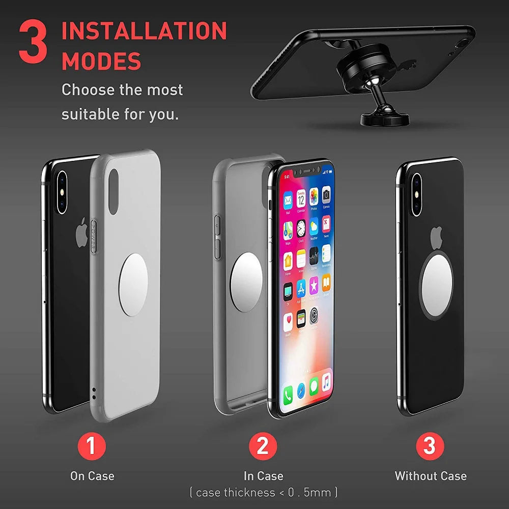 Untoom Magnetic Car Phone Holder In Car Mobile Phone Holder Stand Universal Dashboard Magnet Holder For iPhone Xiaomi Huawei