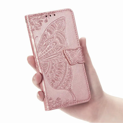 Butterfly Leather Etui for Coque Samsung Z Fold 8 Ultra 4 2 Fold5 Fold6 7 Flip Case Samsung Galaxy Z Fold 5 6 Wallet Cover Funda