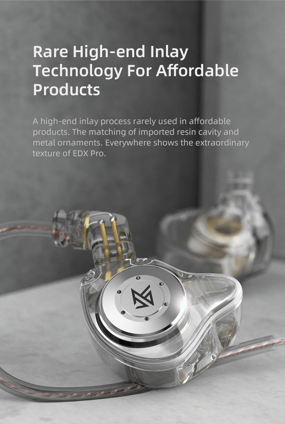 KZ EDX PRO Dynamic Earphones HIFI Bass Earbuds In Ear Monitor Earphones Sport Noise Cancelling Headset KZ EDXPRO MT1 CSN ZST SKS