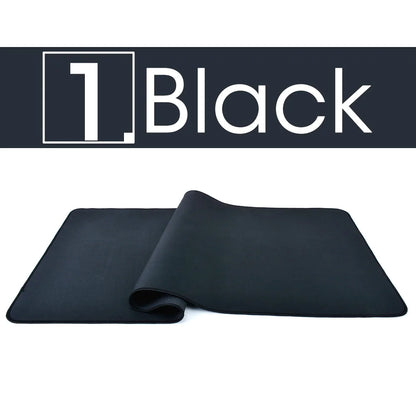 Large Gaming Mouse Pad Computer Mousepad Waterproof Multi-size Anti-slip Natural Rubber Desk Mat with Locking Edge Play