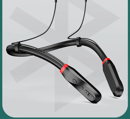 EARDECO 200 Hour Playback Bluetooth Headphone Bass Wireless Headphones Neckband Earphone with Mic Sport Music Headset Stereo
