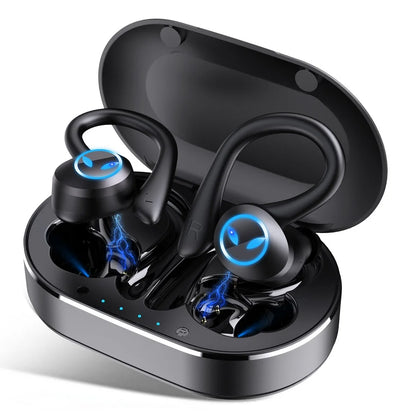 TWS Wireless Earphones Bluetooth-compatible 5.4 Headphones IPX7 Waterproof Earbuds LED Display HD Stereo Mic for Xiaomi iPhone