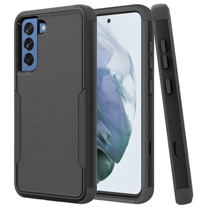 For Samsung Galaxy S21 FE S22 Plus S23 S24 Ultra 3 Layer Armor Hybrid Shockproof Case for A12 A32 A52 A52S A13 A33 A53 A14 A54