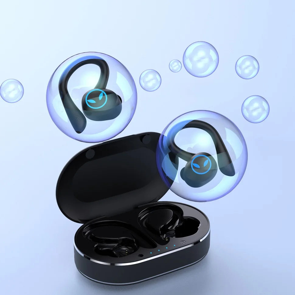 TWS Wireless Earphones Bluetooth-compatible 5.4 Headphones IPX7 Waterproof Earbuds LED Display HD Stereo Mic for Xiaomi iPhone